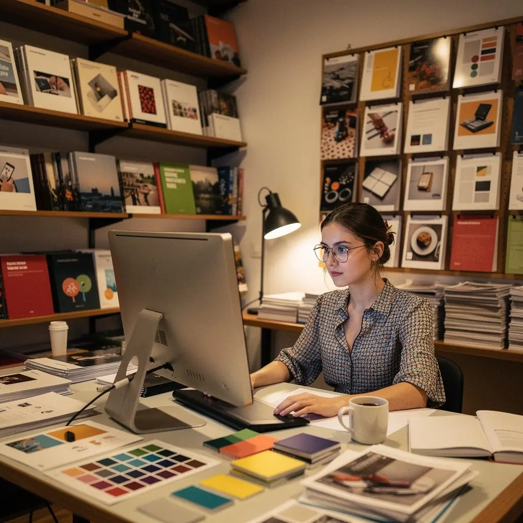 Ukázka katalogu s profesionálním layoutem a kvalitním tiskem.