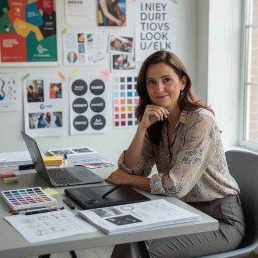 Detailní pohled na rozložení stránek katalogu