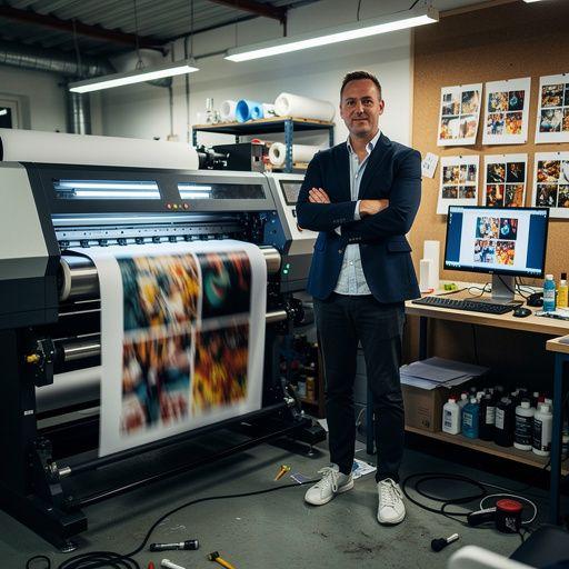 Návrh letáku s atraktivní grafikou a textem